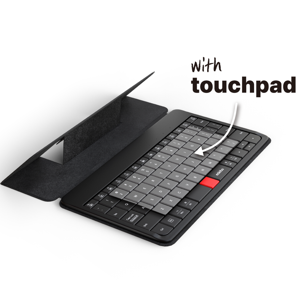 Touchpad Fusion Keyboard - Universal | Mokibo Touchpad Fusion Keyboard - Universal | Mokibo